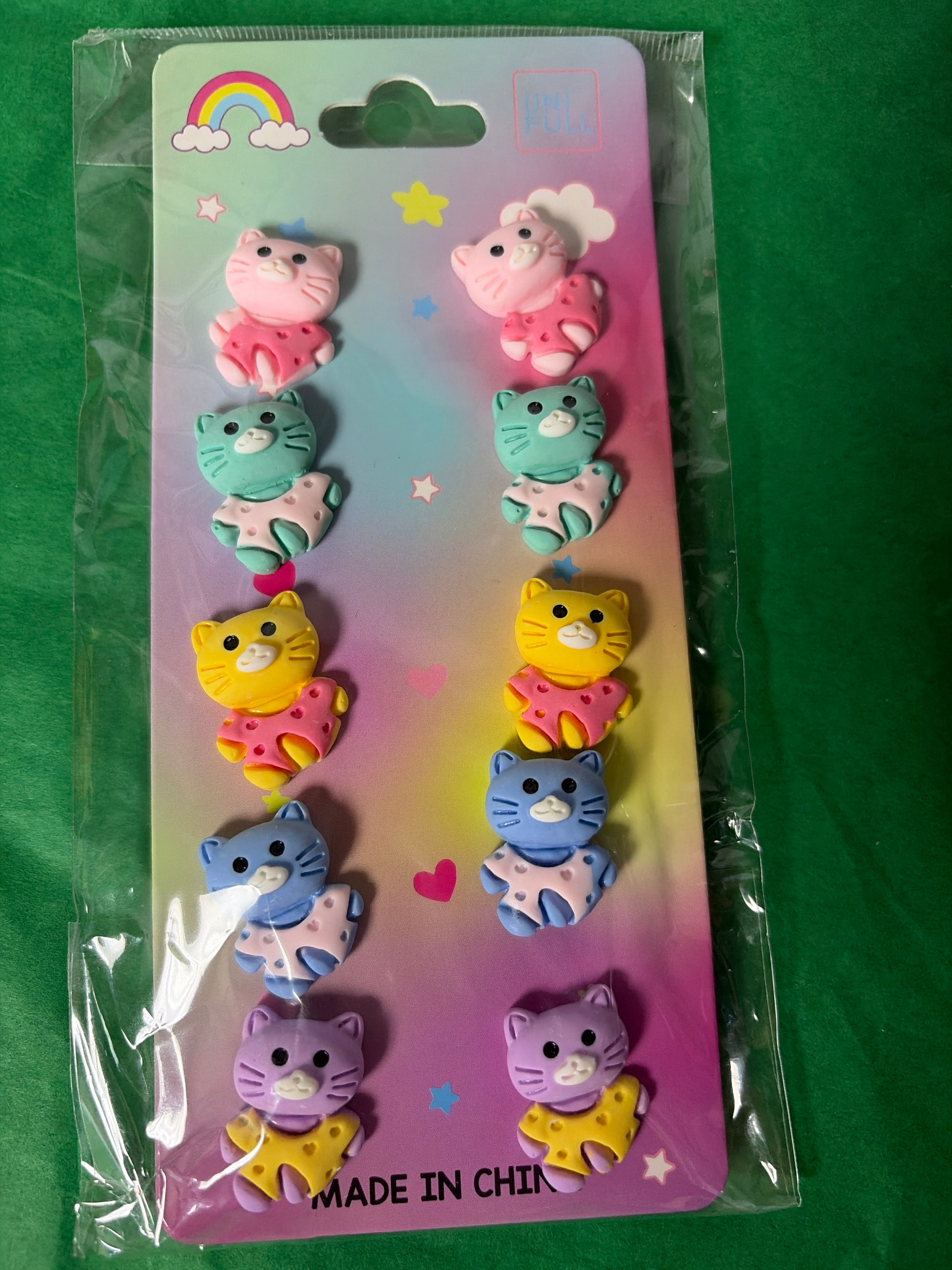 Cat hair ties