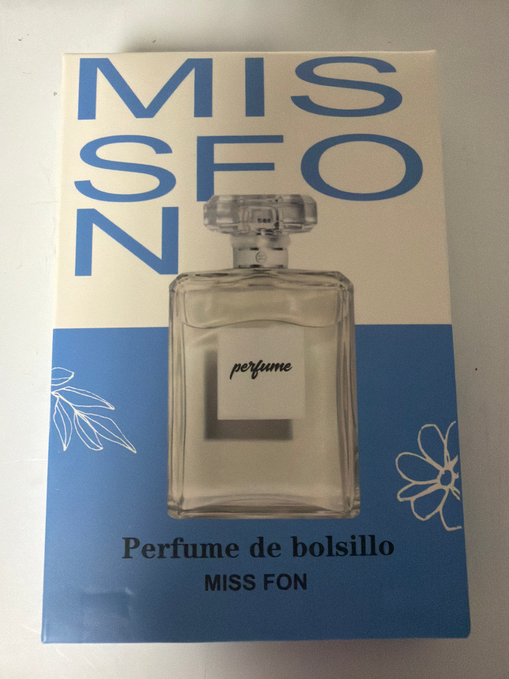 Miss Fon Pocket Perfume – Blue Portable Fragrance Spray | Travel Size 03