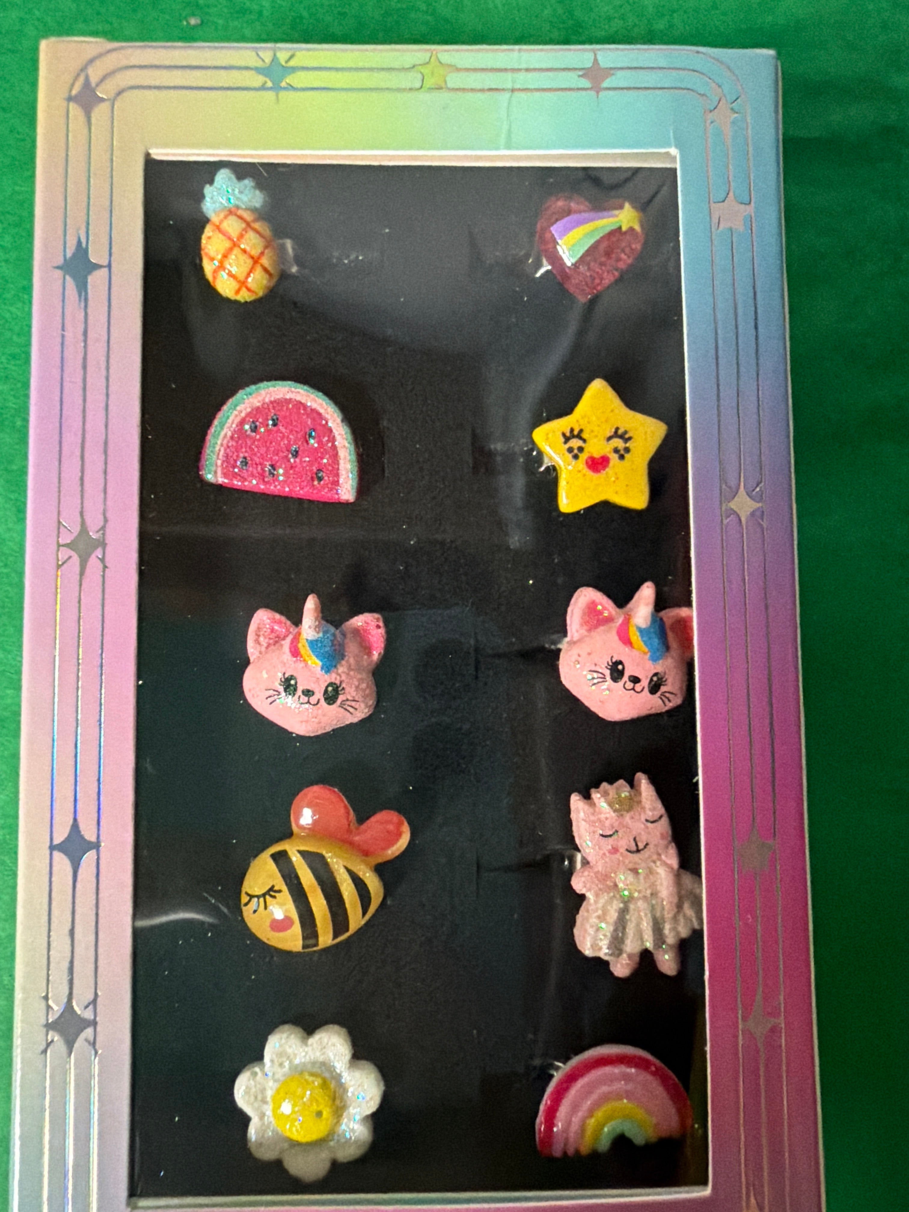 10. Count of assorted kids rings.