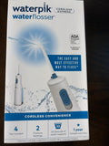 Waterpik Cordless Plus Rechargeable Water Flosser – 4 Tips – Classic White