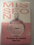 Miss Fon Pocket Perfume – Pink Portable Women’s Fragrance | Travel Size 01