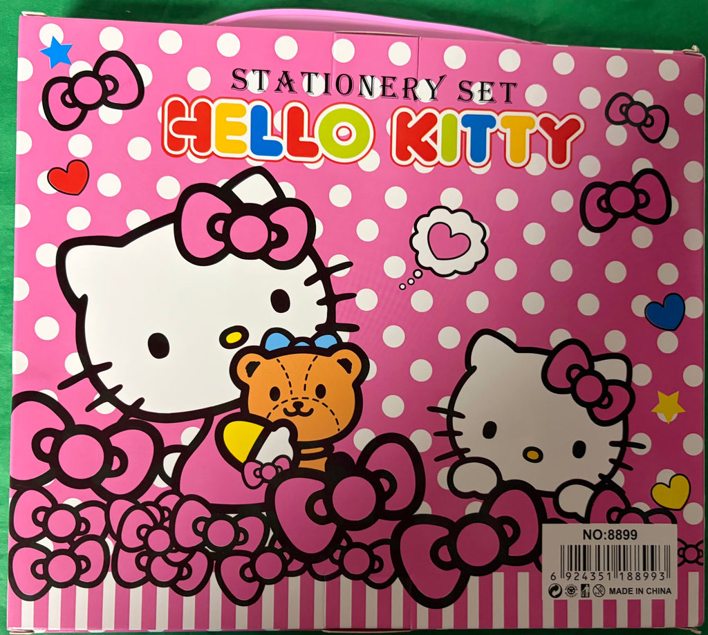 Hello Kitty Kids Pink Stationery & School Supply Set