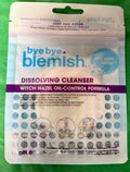 Bye Bye Blemish Dissolving Cleanser Sheets – Witch Hazel Oil-Control Formula, 50 Count
