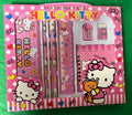 Hello Kitty Kids Pink Stationery & School Supply Set