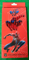 Spider-Man 12-Count Colored Pencil Set – Kids Art & School Supplies