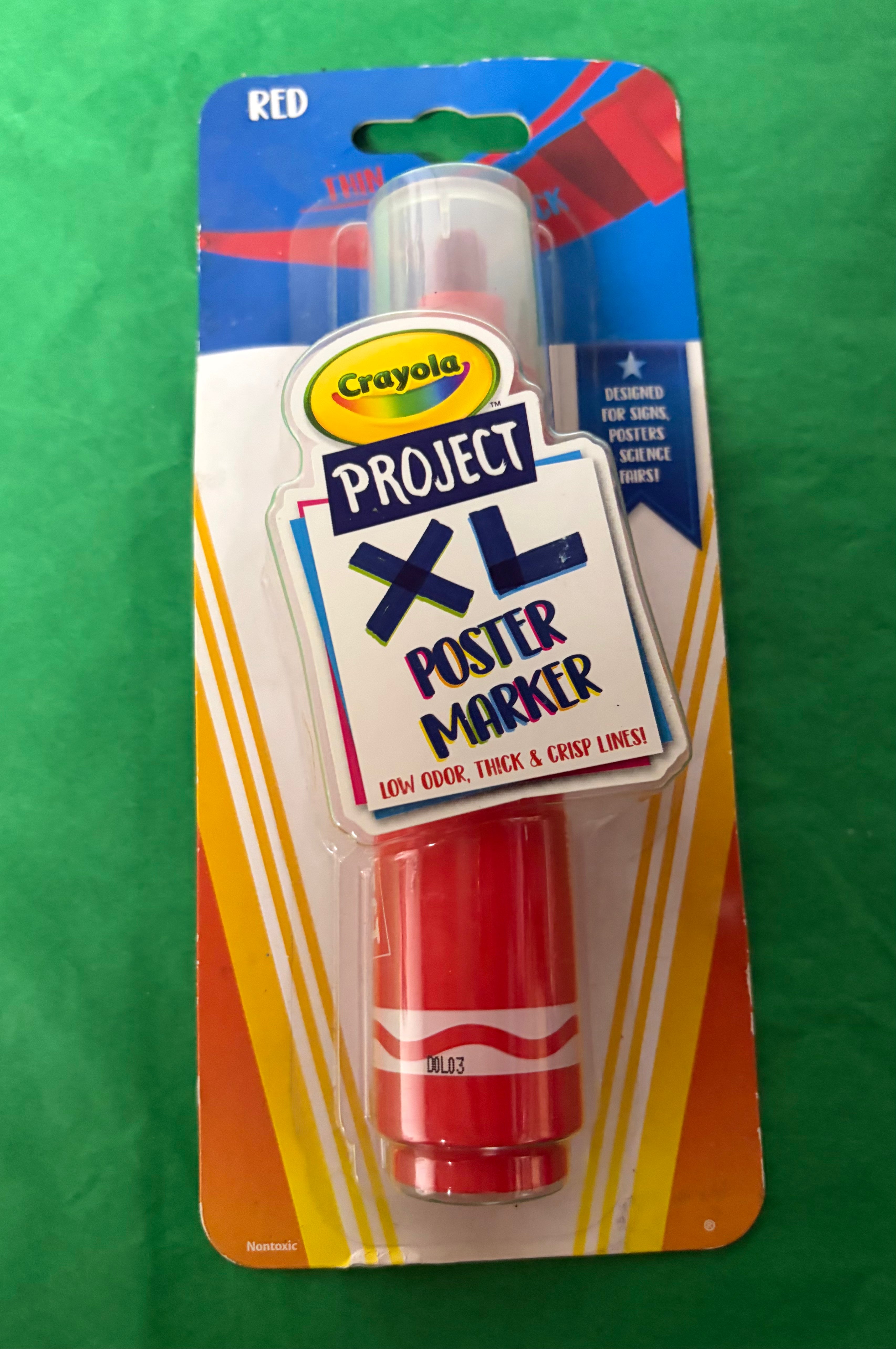 Crayola Project XL Poster Marker – Red
