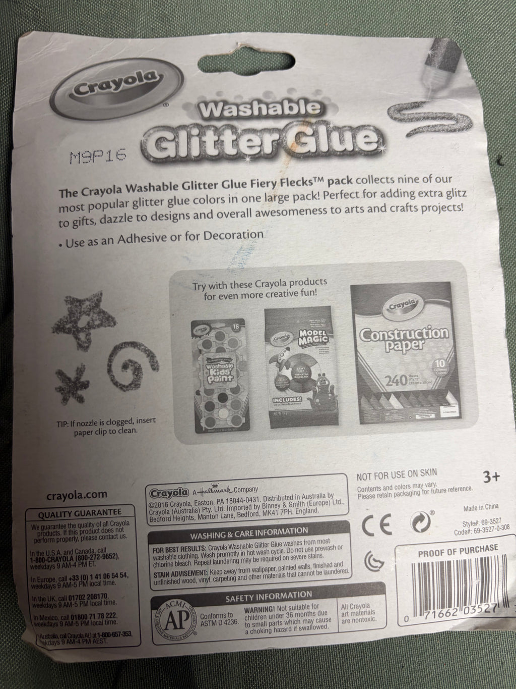 Crayola glitter glue
