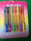 Gel pens