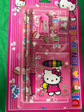 Hello Kitty Kids Stationery & Coloring Set – Pencils, Crayons, Sharpener, Eraser & Activity Pad