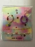 UNI FULL Kids 4-Piece Jewelry Set – Rings & Gold-Tone Bracelets